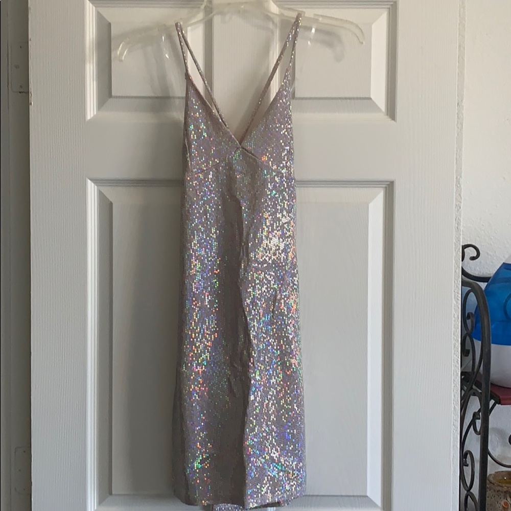 Sequin Mini Dress
